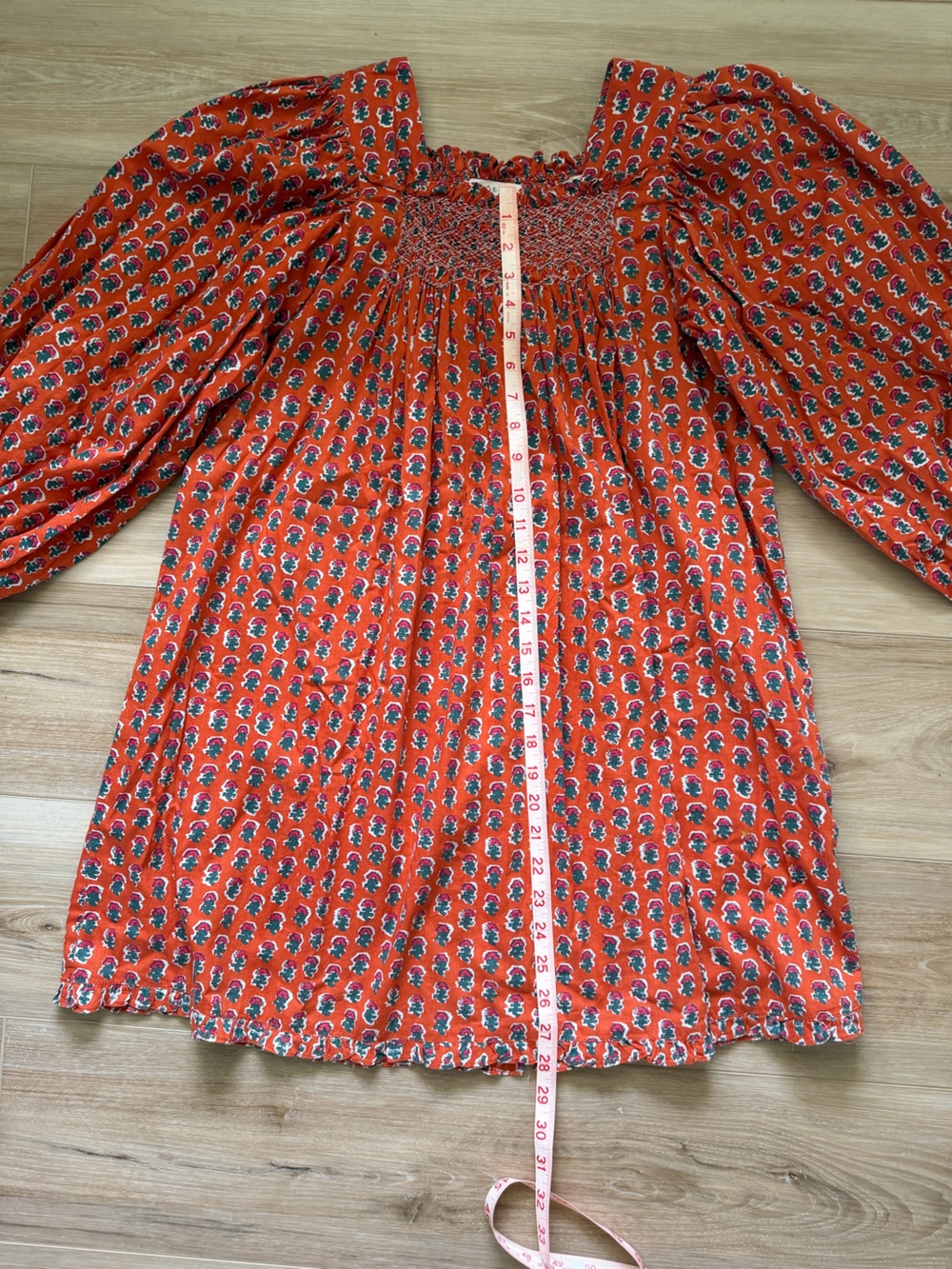 Doen Estee Dress In Calico Blooms - Picture 9 of 14